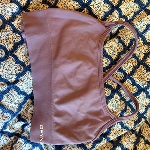 Purple DFYNE Sports Bra